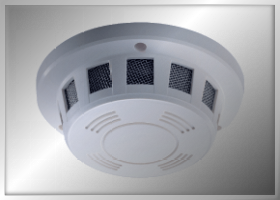 smoke detector camera